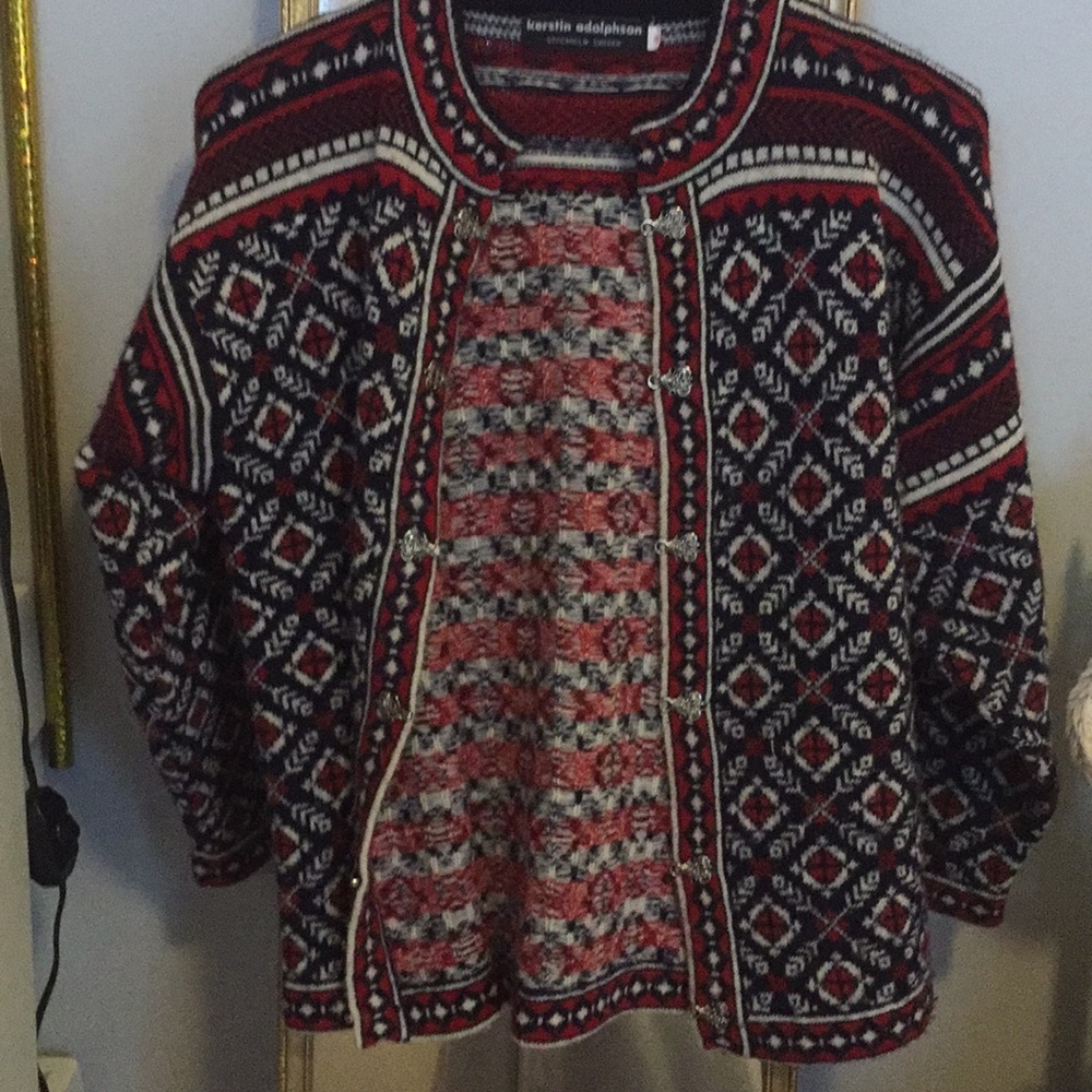 Real wool cardigan
